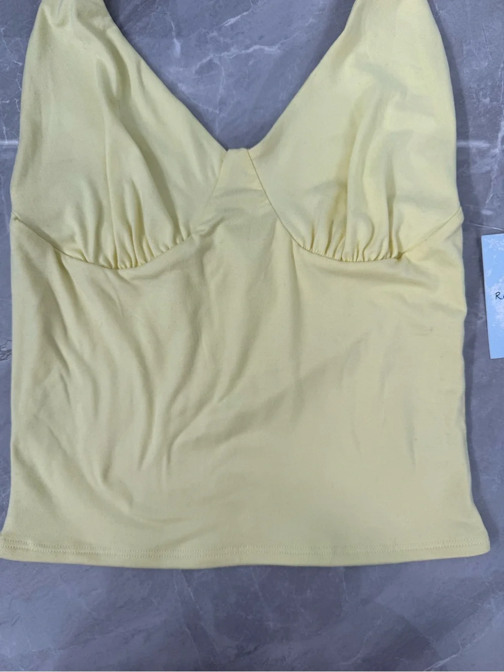 Women’s Rebellious Dreamer Halter Top Bundle Ruched Bust V-Neck Basic Medium - Picture 5 of 16
